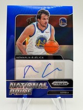 2021-22 Chronicles Prizm NEMANJA BJELICA National Pride Blue Auto /25 #NPSNBJ