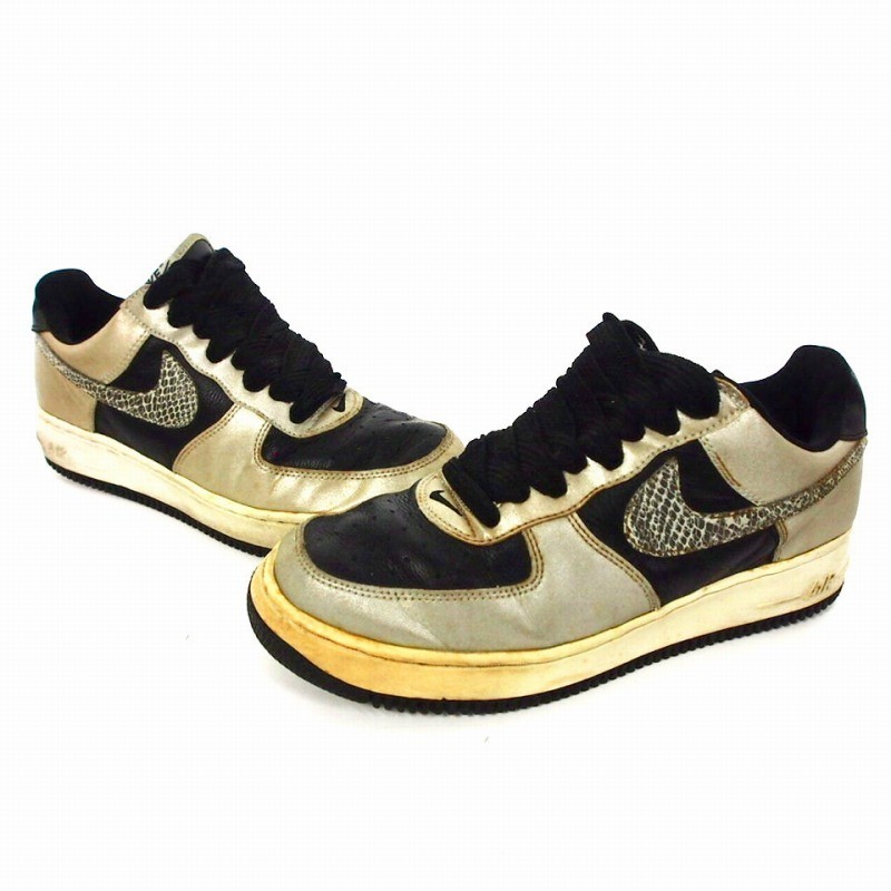 Nike Nike Air Force 1 Python Pattern Sneakers Sho… - image 1
