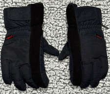 Head XL Black Winter Gloves With Adjustable Strap Insulated Lining