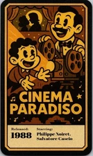 2025 Zendecks Movies CINEMA PARADISO art card Free Ship