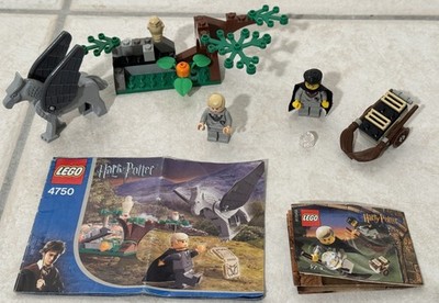 LEGO 4750 Harry Potter Draco und Seidenschnabel + 4711 Flugstunde mit Anleitung