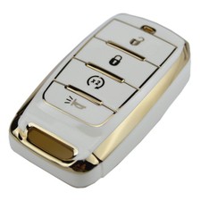 Gloss Smart Remote Key Fob Case Cover Protector for Ram 1500 2500 3500 2019 2...