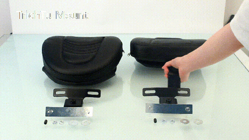 Adjustable Driver Backrest Fits For Harley Fatboy Heritage Softail Classic FLSTC - Picture 17 of 19
