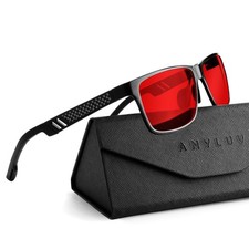 ANYLUV Blue Light Blocking Glasses Men Computer Gaming Glasses Lightweight Al...