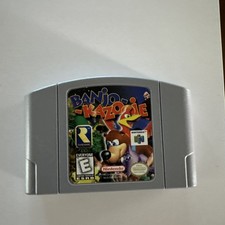 BANJO-KAZOOIE NINTENDO 64, 1997 N64 AUTHENTIC Vintage 90s 00s Tested Works