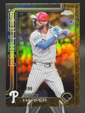 2025 Topps Gilded Collection Bryce Harper Gold /99.