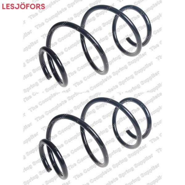 2X Fahrwerksfeder LesjÖFors 4063587 2 Federn Satz Federnsatz FüR Opel-image