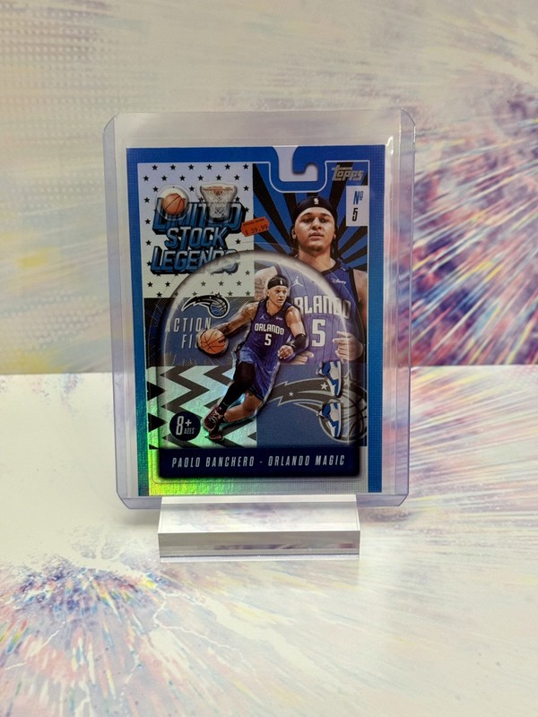 2025-26 Topps NBA Black Friday LIMITED STOCK LEGENDS Paulo Banchero LST-43 Holo