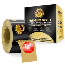 180 Grit Gold Longboard 20 Yards Long By 2-34 Wide Psa Self Adhesive Sandpaper