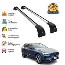 Premium Quality Roof Rack Cross Barsetfor Volvo Xc60 2018 - 2025-silver
