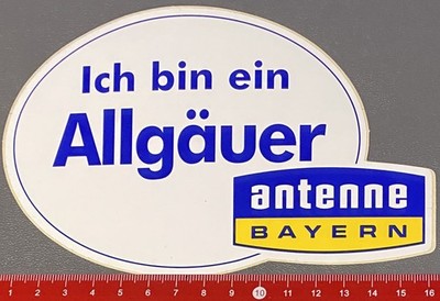 Antenna Bavaria Allgäuer sticker/decal (040816116)