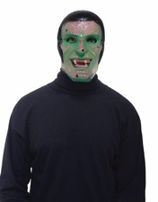 Transparent Costume Mask Adult : Witch One Size