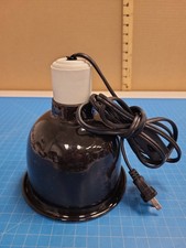 Black Ceramic Heat Lamp Reptile Brooder Coop Infrared Emitter Bulb Fixture