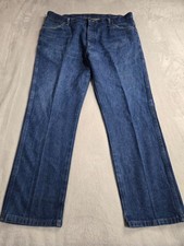 Wrangler Denim Blue Jeans Mens Size 40 x 30 Straight Country Western 13MWZ Jeans