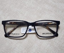True Religion Duke NAV Eyeglass Frames 57-17-145 Navy Tortoise NWT