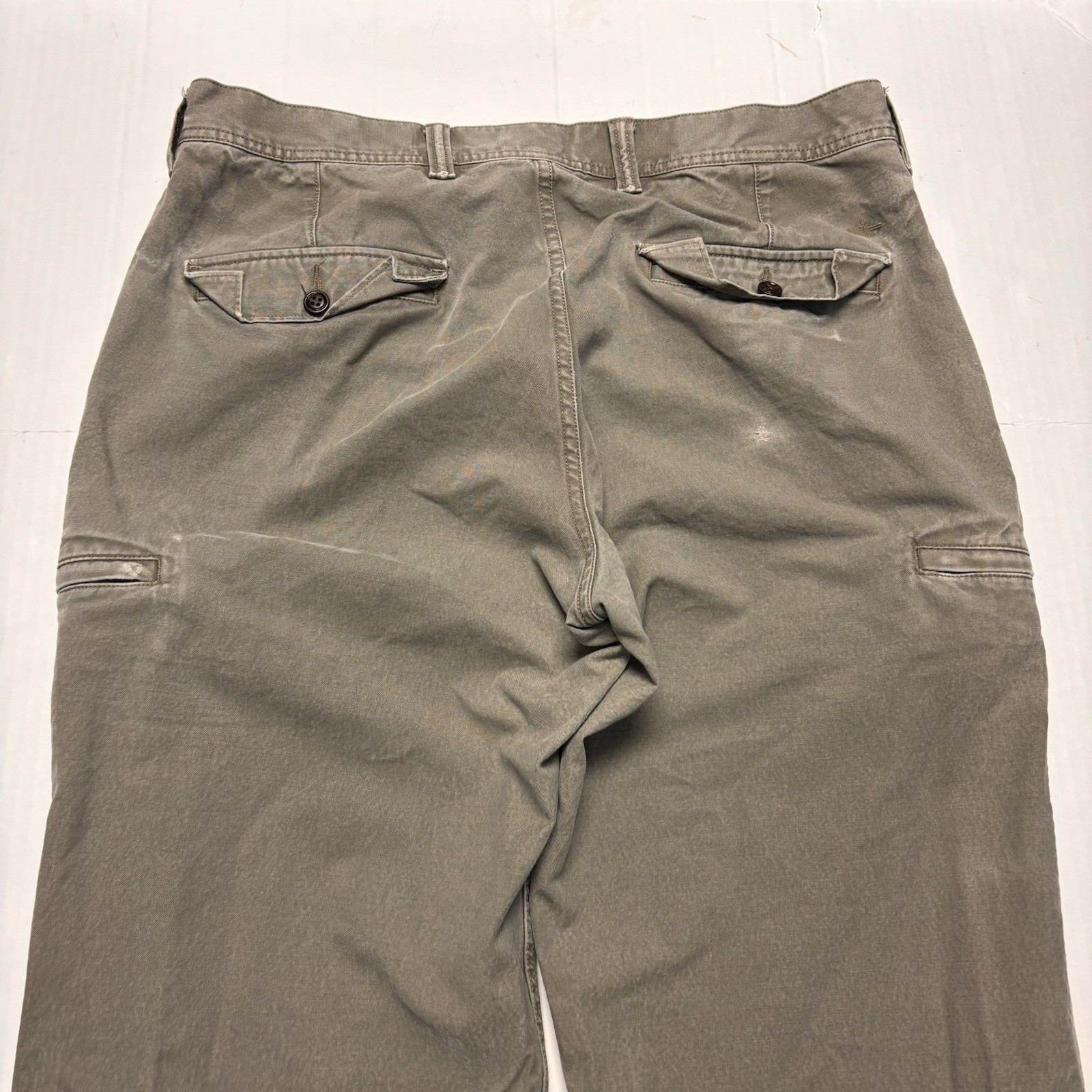 Levis DOCKERS Outdoor Cargo Pants Men 36/34 Gray Canvas Hike Camp Classic Fit thumbnail 19