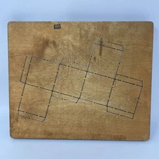 AccuCut Jumbo Die Box #2 BX200J Scrapbooking Wood Cutting Die 11.75" x 9.75"