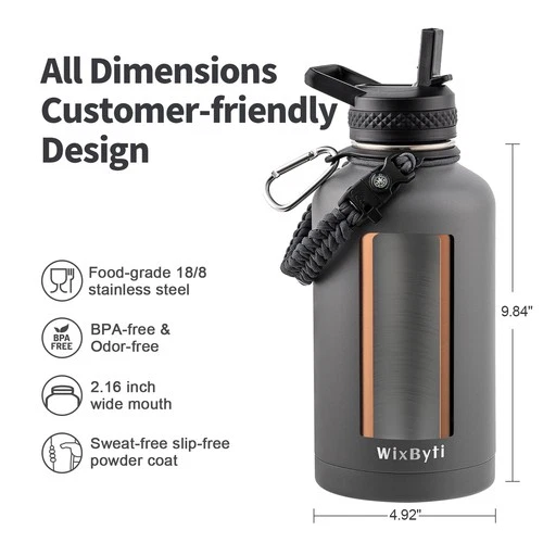 WixByti Water Bottle - Thumbnail 3
