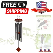 Small Wind Chimes for Outside, Wind Chimes Outdoor with 6 Tuned Tubes, Memori...