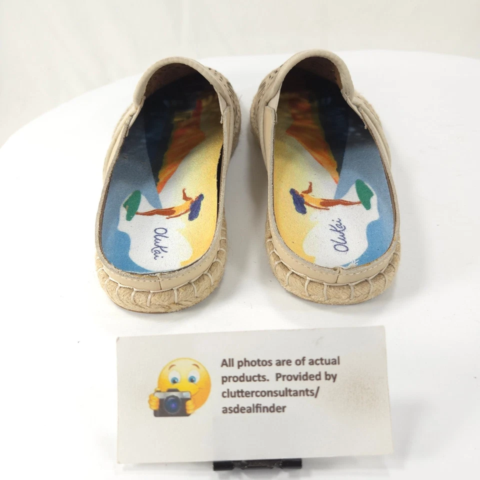 Zapato plano informal de malla Olukai Kaula sin cordones para mujer talla 7 20450-2020 tostado Foto 3 de 4