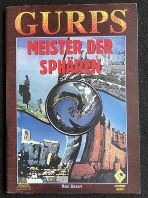 GURPS - Meister der Sphären, deutsches Abenteuer von Pegasus Spiele (1997)