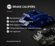 A.B.S. Bremssattel 431822 Grauguss für MERCEDES GLE W166 KLASSE GL X166 C292 GLS