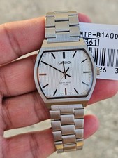 Casio MTP-B140D-1AVDF Men s Watch Stainless Steel 50M Water Resistant Japan