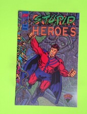 2014 Wax Eye Stupid Heroes Trading Cards 9