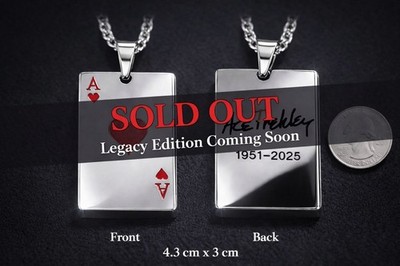 Ace Frehley - Ace of Hearts Tribute Necklace (Legacy Edition