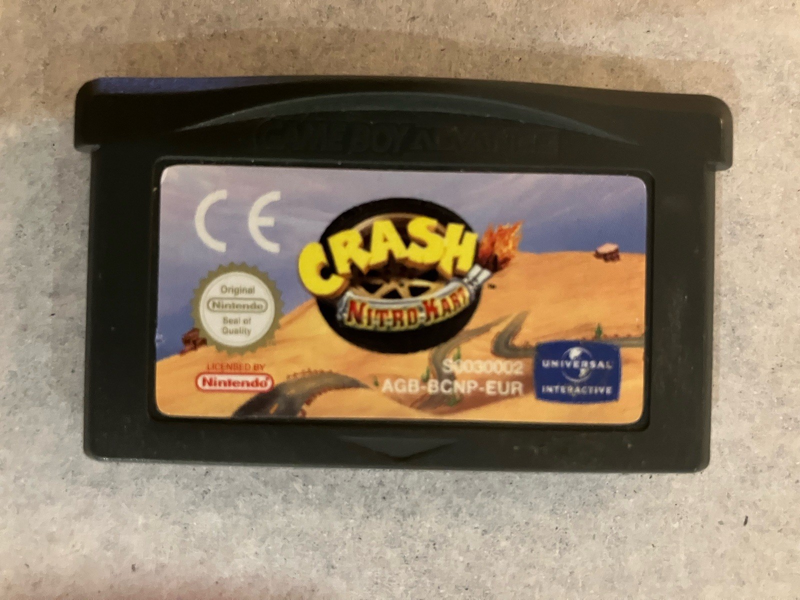 Crash Nitro Kart - Nintendo Game Boy Advance (GBA) - EUR