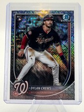 2025 Bowman Chrome Steel Metal Mojo Dylan Crews RC /100