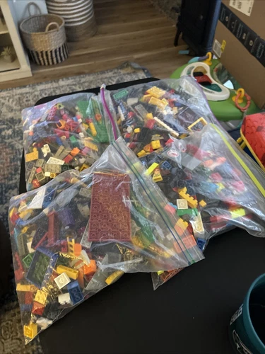 6 Lbs Pounds Of Vintage 1980’s - 1990’s Lego Bulk Pieces bricks