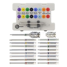 Universal Implant Driver Hex Screwdriver Latch Torque Wrench Ratchet Adapter 3i