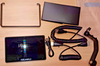 FEELWORLD F6 PLUS   Monitor 5.5'' Touch Screen 3D LUT 4K HDMI Video Camera DSLR