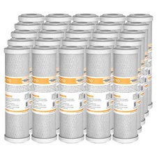 1-25 PACK 10"x2.5" Whole House CTO Carbon Block Water Filter Cartridges Purifier