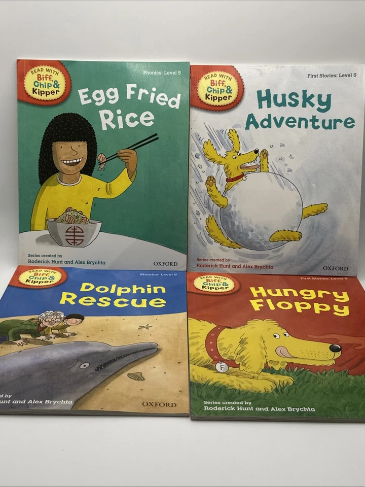 Read with Biff, Chip & Kipper Set Phonics and First Stories 47 Books Level 1-6 - Image 4 of 4