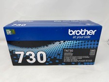 Genuine 730 Brother TN730 Standard Yield Black Toner Cartridge New NEVER OPENED