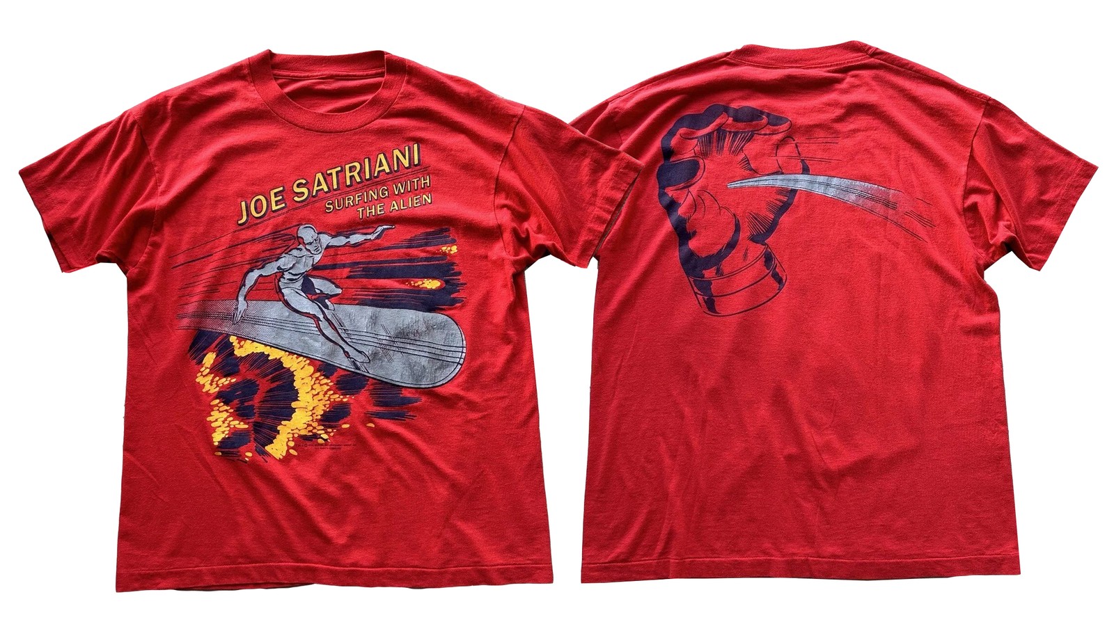 1988 Joe Satriani Surfing With The Alien Marvel T-shirt Size S-5XL Reprint