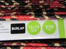 AK TRADING CO. Rollo De Arpillera Para Tabla De Bagel De 72 Yardas - 3.5 Pulgadas De Ancho, Negro