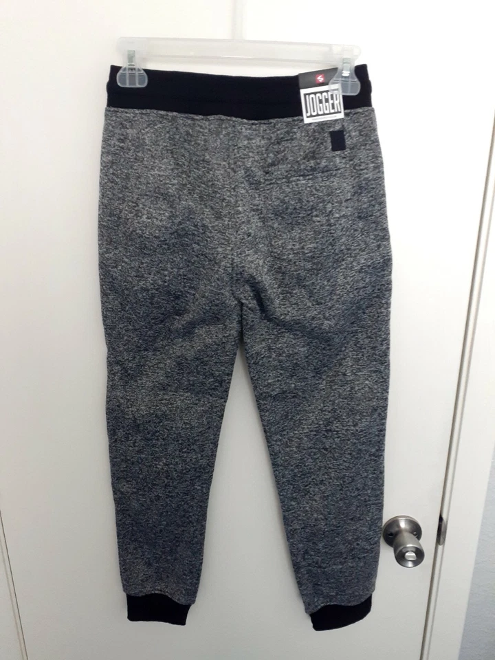 Pantalones de chándal Southpole para niños pequeños jaspeados negros MEDIANOS (10-12) NUEVOS CON ETIQUETAS Foto 2 de 4
