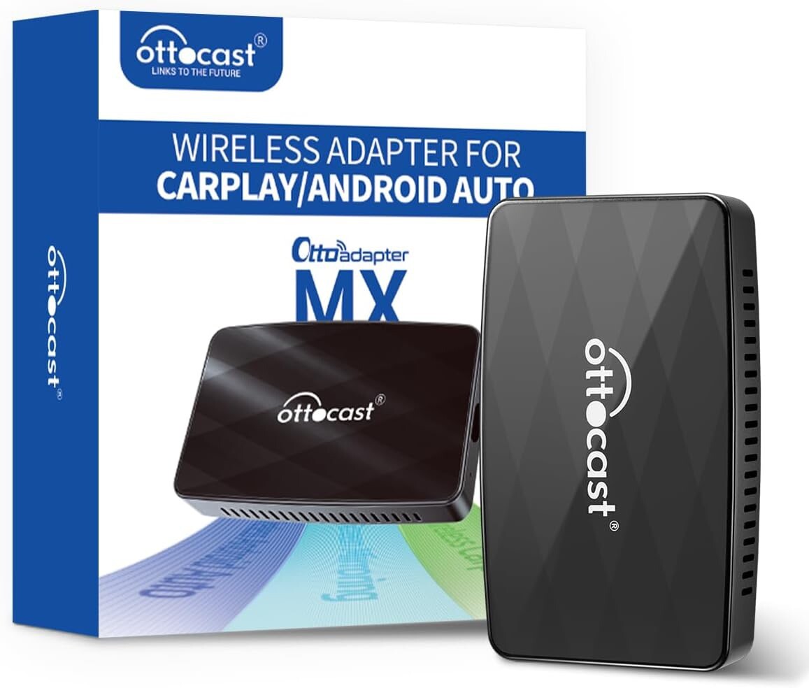 Kit Wireless CarPlay + Android Auto OTTOCAST USB-C AirPlay Mirroring