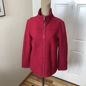 lands end boiled wool jacket