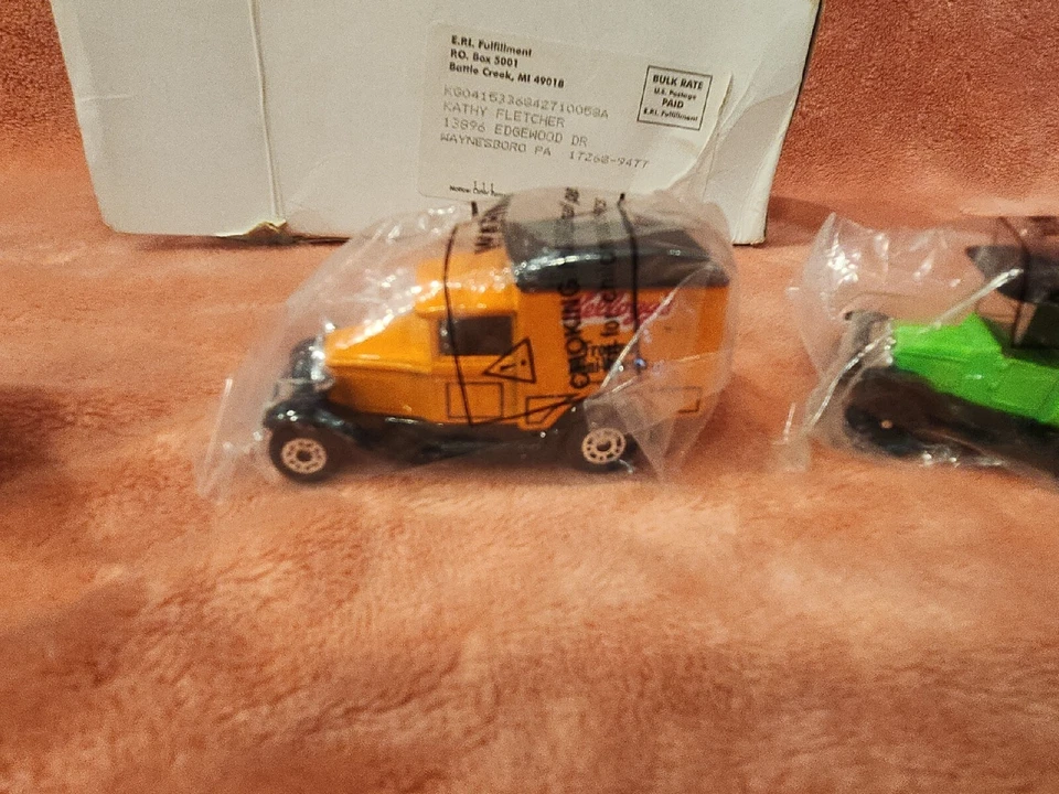 VINTAGE LOT 1979 MATCHBOX CAR TRUCK COLLECTIBLE KELLOGGS 4NEW SEALED - Image 3 of 4