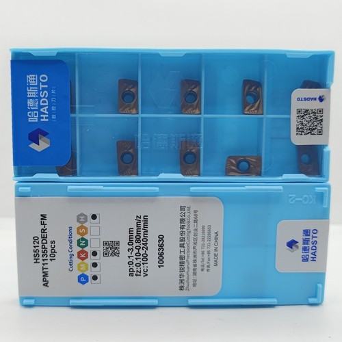 10pcs APMT1135PDER-FM HS5120 HADSTO CNC Milling blade Carbide inserts Original - Picture 5 of 5