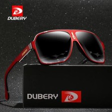 DUBERY Sport Polarized Sunglasses For Men Women Oversize Driving Fishing Glasses