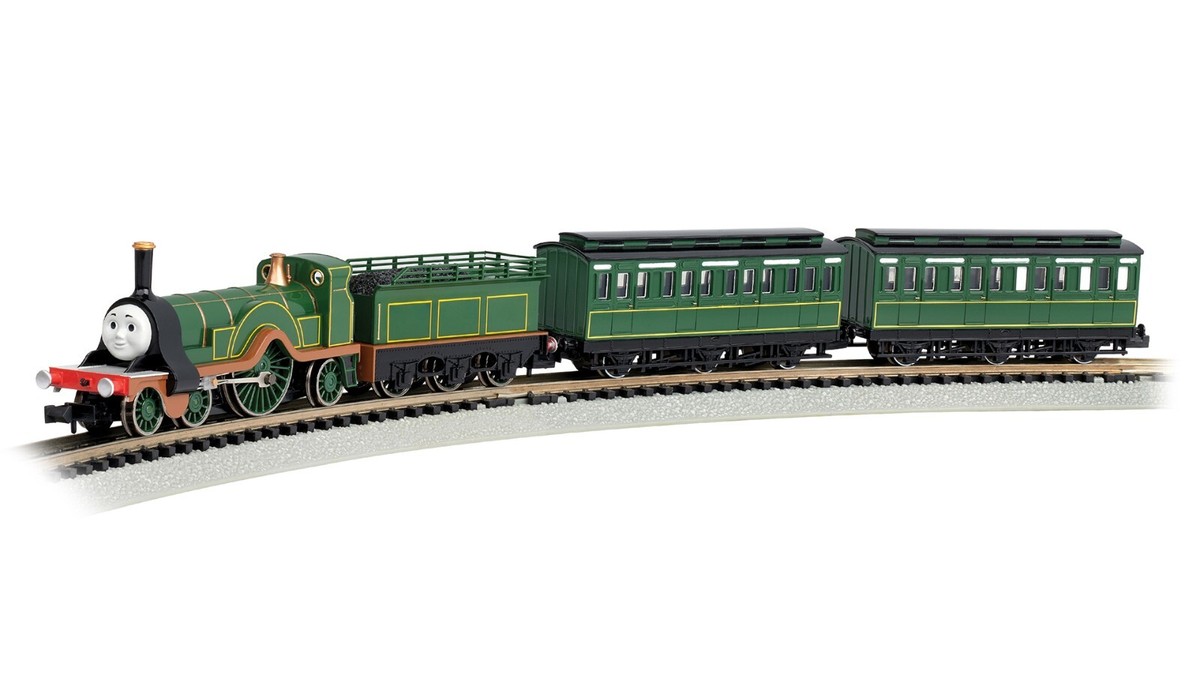 N Bachmann 24031 Emily's Passenger Set Loco, Cars, Track, Power
