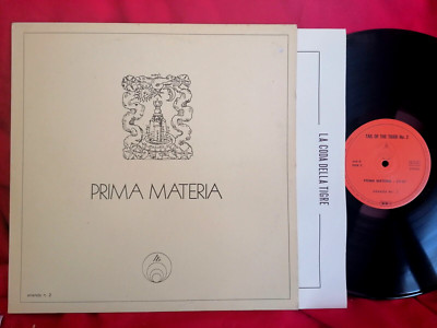 PRIMA MATERIA La coda della tigre LP ITALY 1977  First Pressing IT PROG MINT-