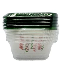 Up & Up 14 oz Food Container - 5 Pack - BPA Free - Dishwasher Safe - Lidded NIP