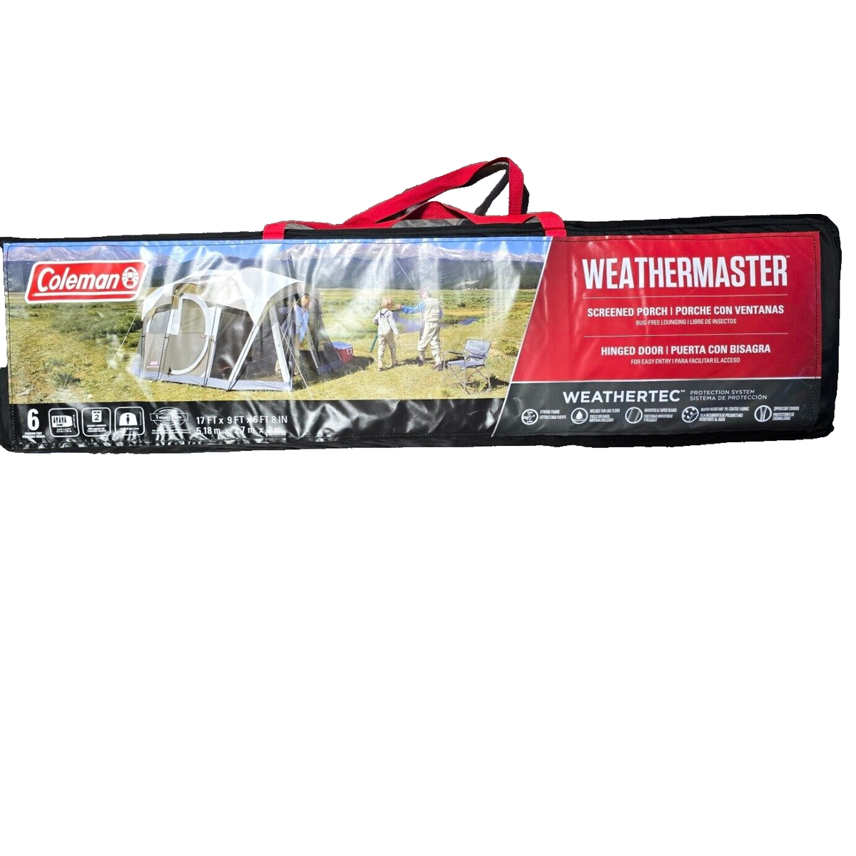 Coleman (2000001597) Weathermaster Screened 6 17 x 9 Tent for sale