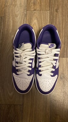 Size 11 - Nike Dunk Low Retro Court Purple 2022 195866272071| eBay